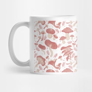 Mushroom Fall Pattern Mug